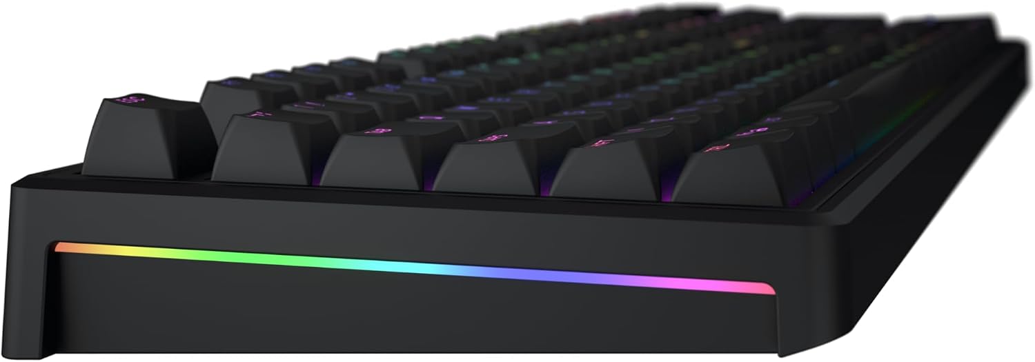 Hator Clavier Gamer sans fil magnétique Skyfall 100 Pro RGB - AZERTY - Noir