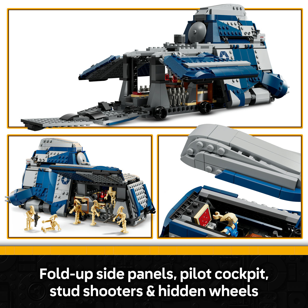 LEGO Star Wars™ 75435 Le MTT™ des séparatistes de la bataille de Felucia