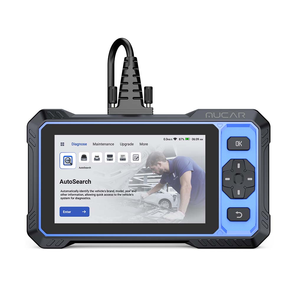 MUCAR 682 Scanner de diagnostic professionnel système complet OE, contrôle bidirectionnel, plus de 20 fonctions de réinitialisation, CAN-FD & FCA AutoAuth, diagnostic IA
