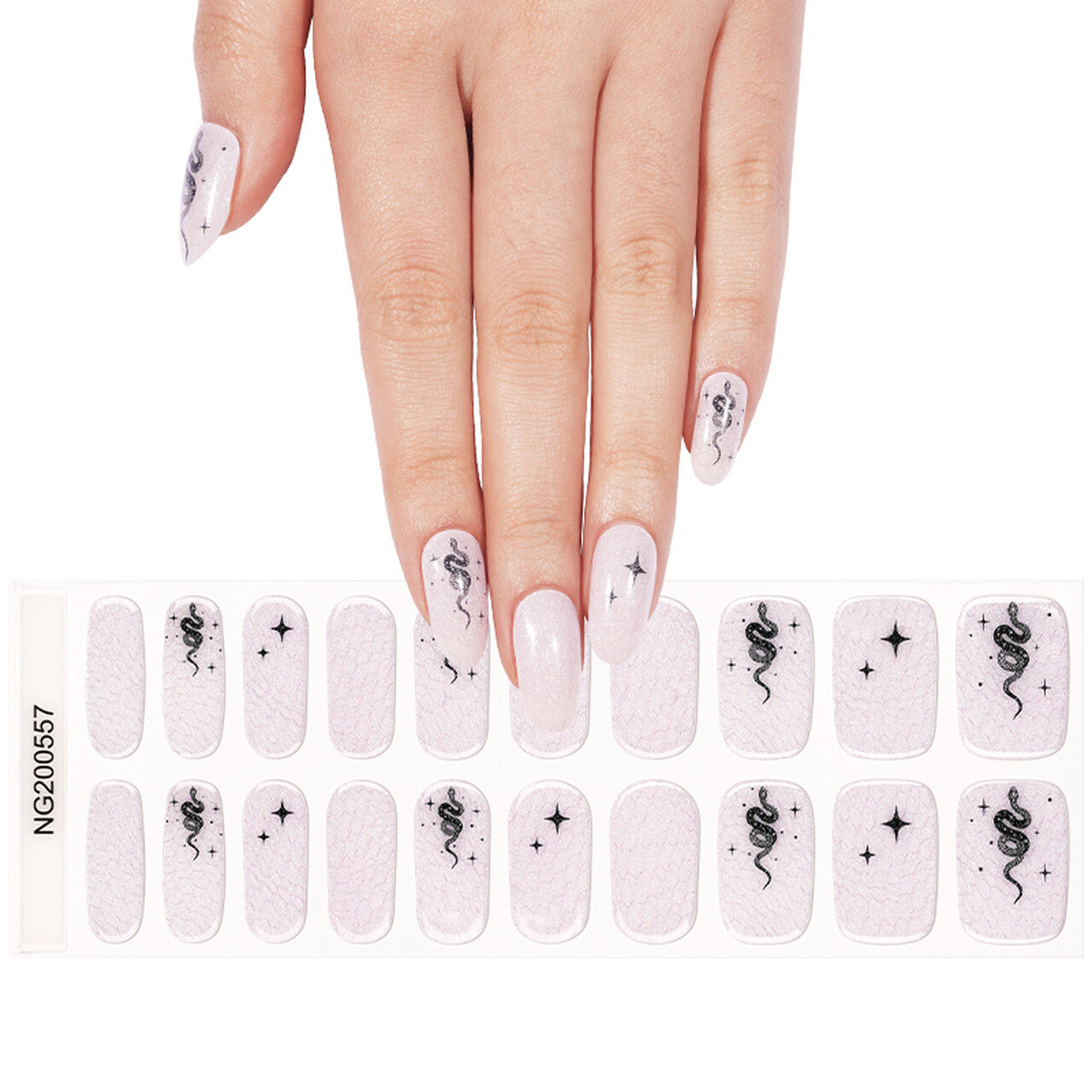 MeoMagic 14-262 Autocollants gels pour ongles - 20 pièces