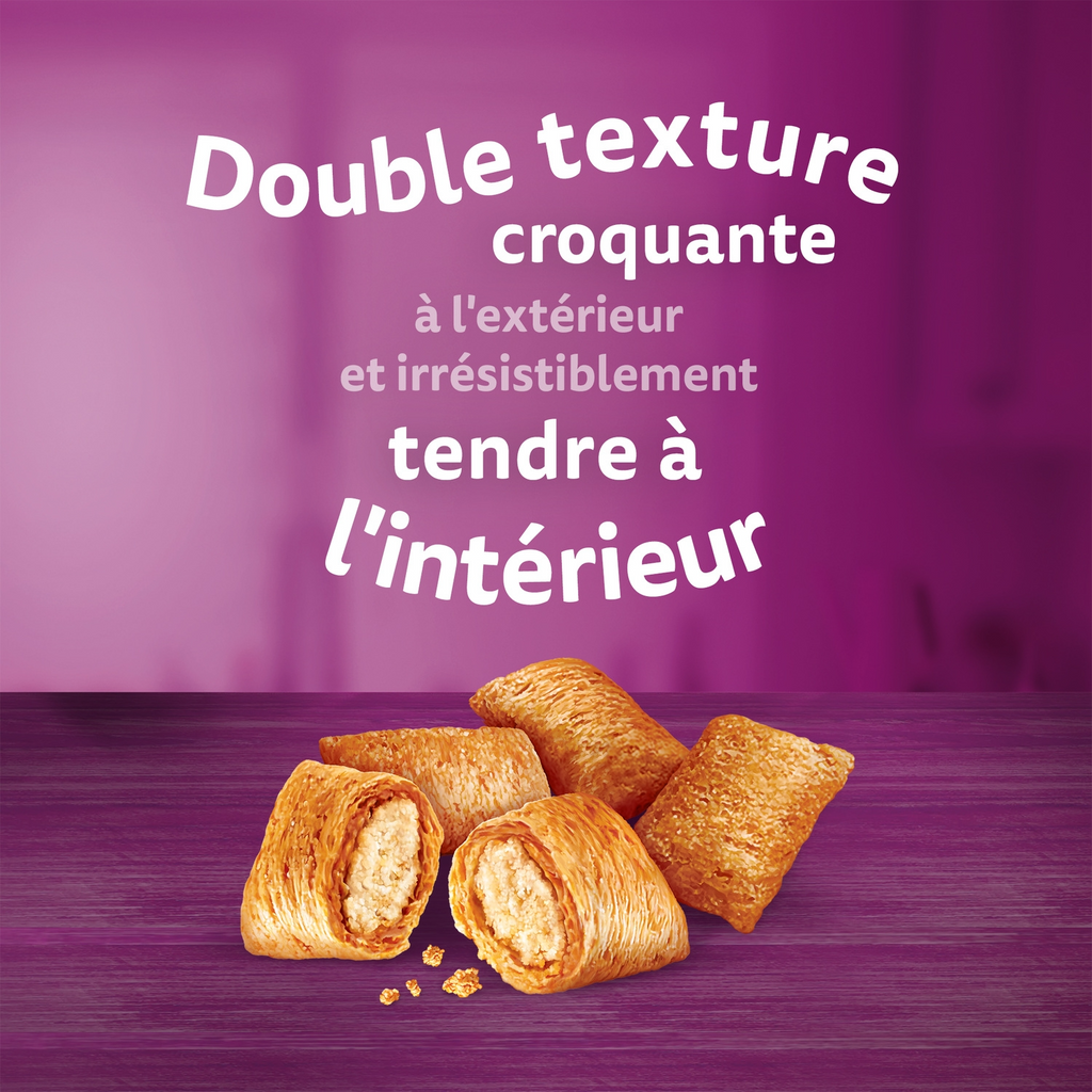 Whiskas Temptations friandises pour chat adulte au poulet et au fromage - 60 g
