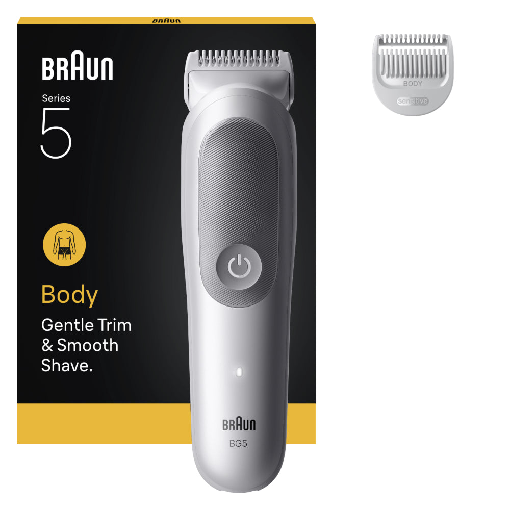 BRAUN BS Styler BG5500 Tondeuse pour le corps 3-en-1 - Technologie SkinGuard - 100 % étanche