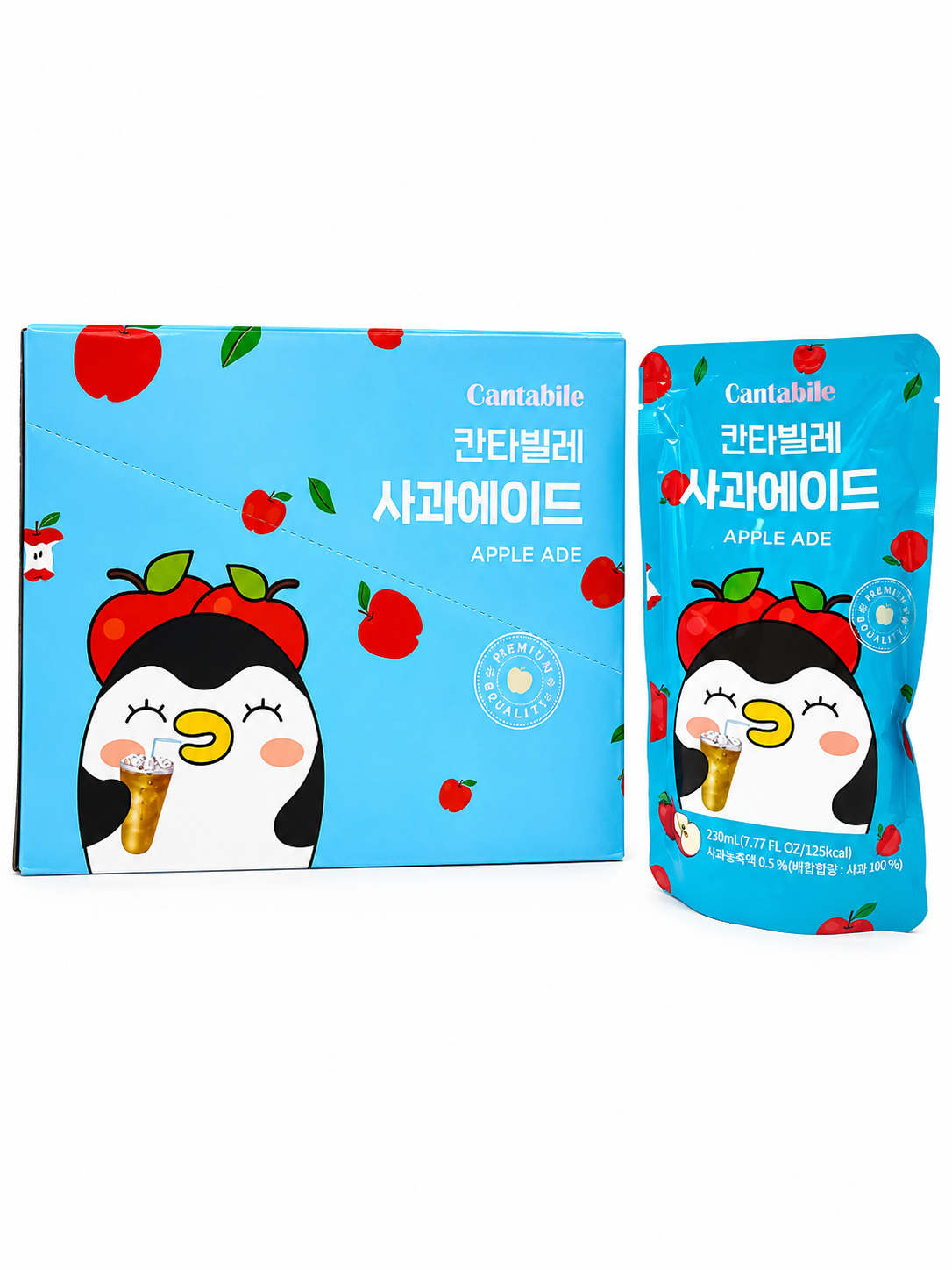 CANTABILE Boisson pétillante saveur pomme 230 ml × 10