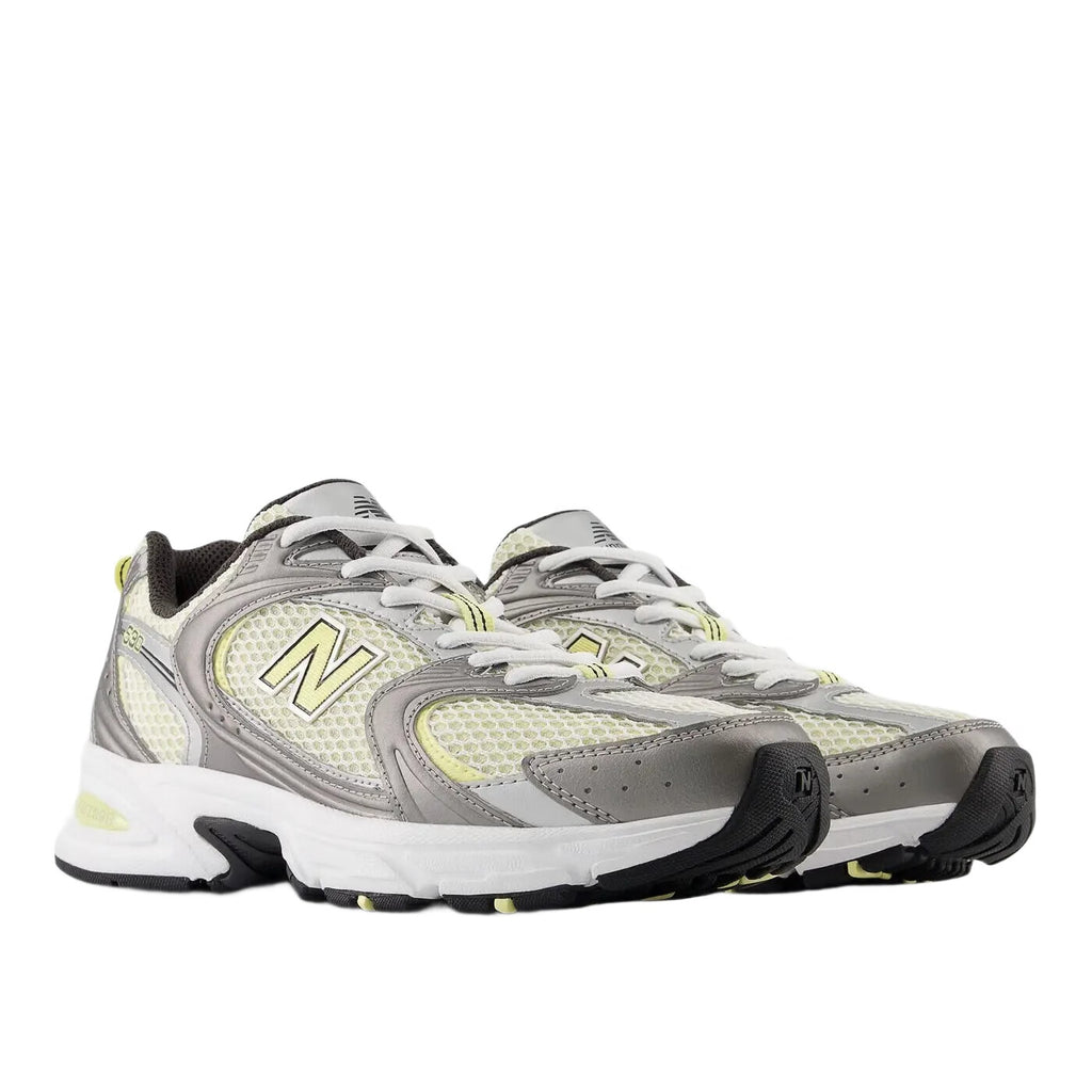 New Balance 530 Argent/Jaune métallisé