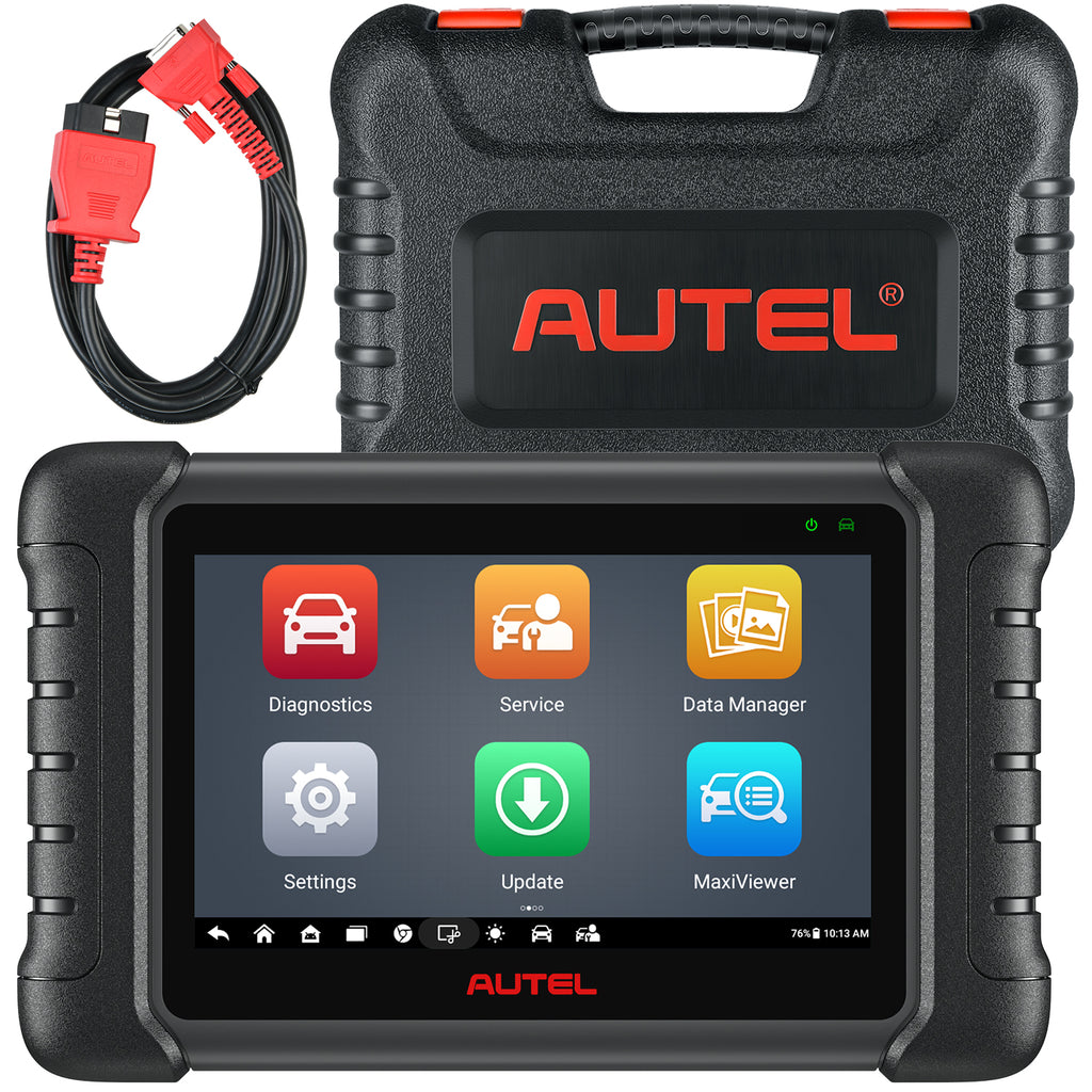 Autel MaxiCheck MX808S Scanner OBD2 bidirectionnel, outil de diagnostic et contrôle avec 28+ services, diagnostic complet de tous les systèmes, compatible avec MK808S et MK808