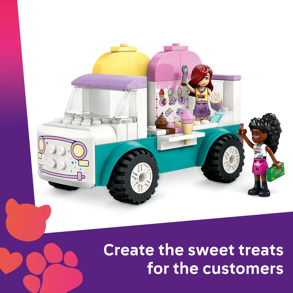 LEGO Friends Ensemble de Construction Camion de Glaces Heartlake City