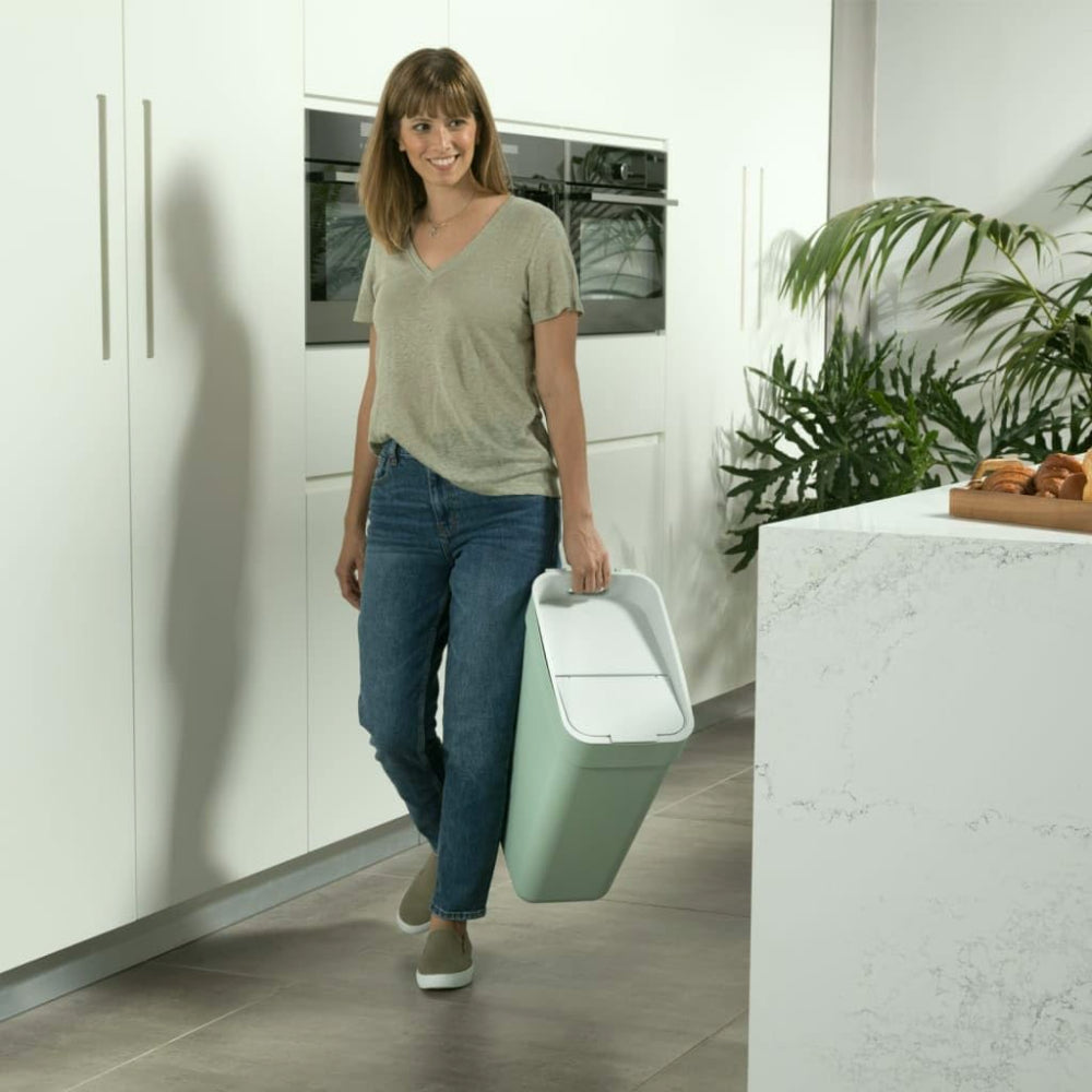 CURVER Poubelle de tri READY TO COLLECT 30L 36.7 x 24.6 x 55.1 cm