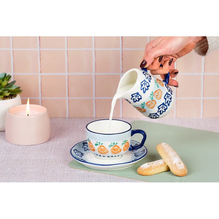 BJÖRN Pot à lait NAPOLI agrume - 30 cl