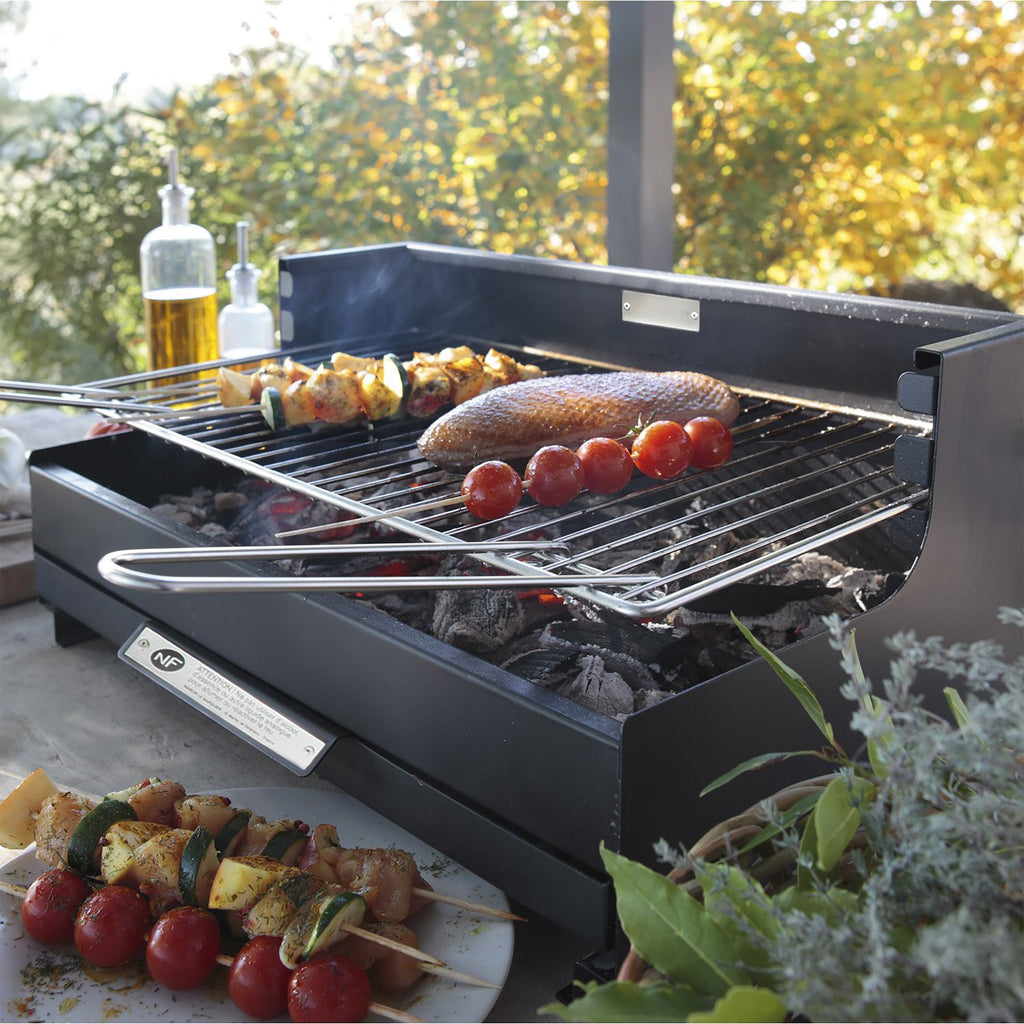 Le Marquier Vulcain 54x32 Barbecue au charbon de bois - Acier