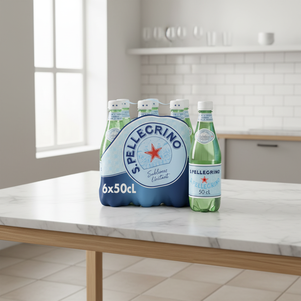 SAN PELLEGRINO Eau pétillante - 6 x 50 cl