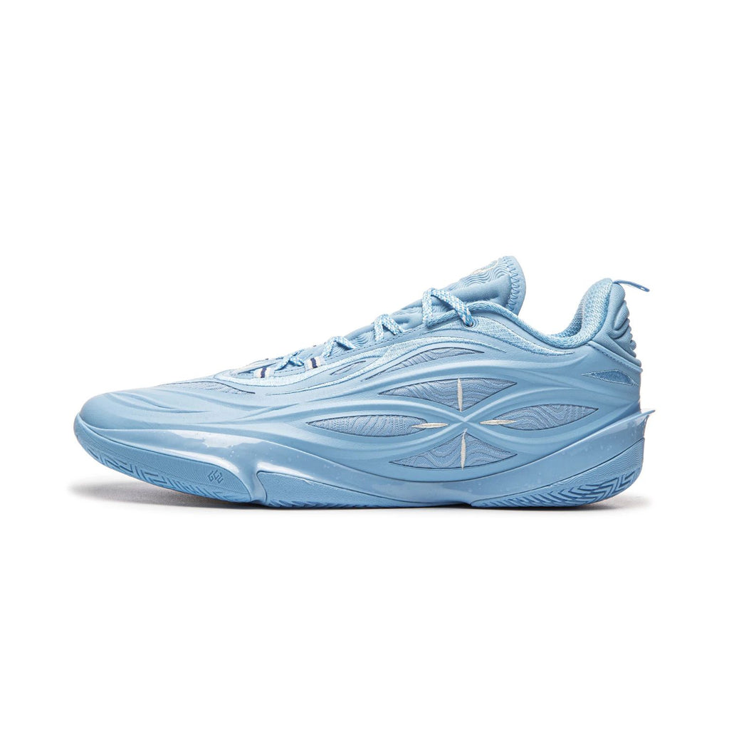 EU43 2/3 LI-NING Wade 808 5 Ultra V2 Chaussures de basket professionnel pour homme intérieur et extérieur - Bleu marine clair