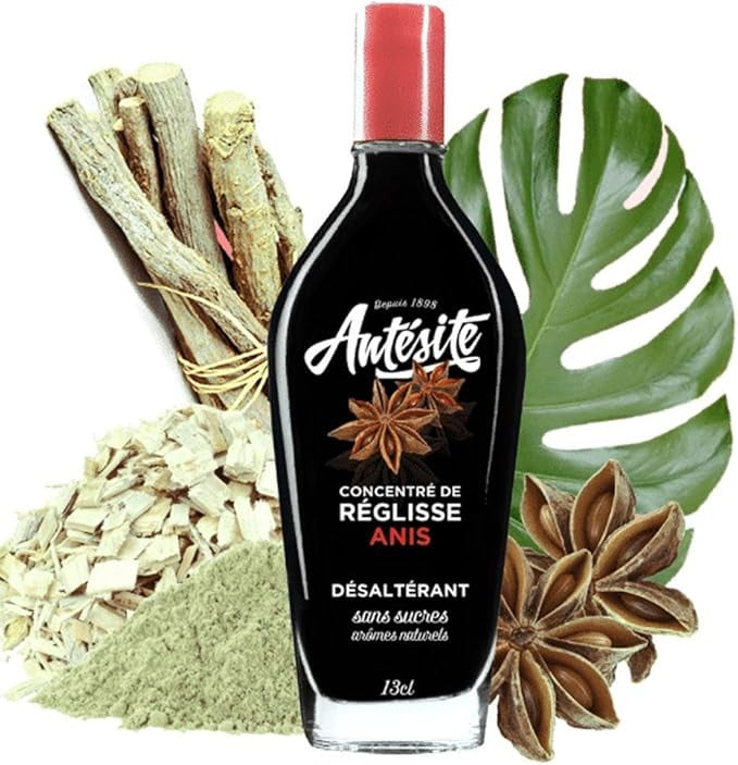 ANTÉSITE Concentré sans sucre à l’anis et à la réglisse 130 ml