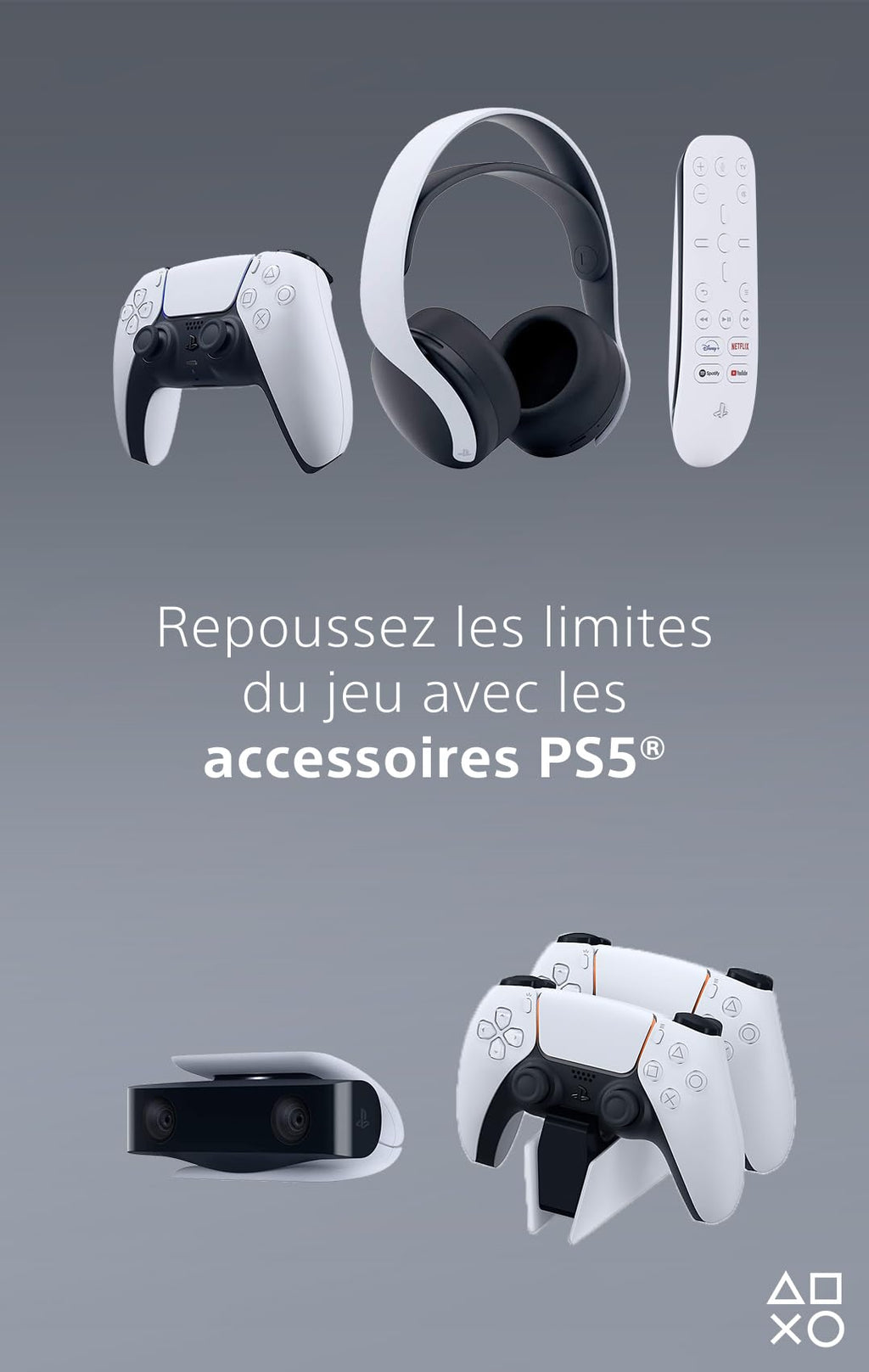 Sony Manette PS5 sans fil Dualsense - Camouflage gris
