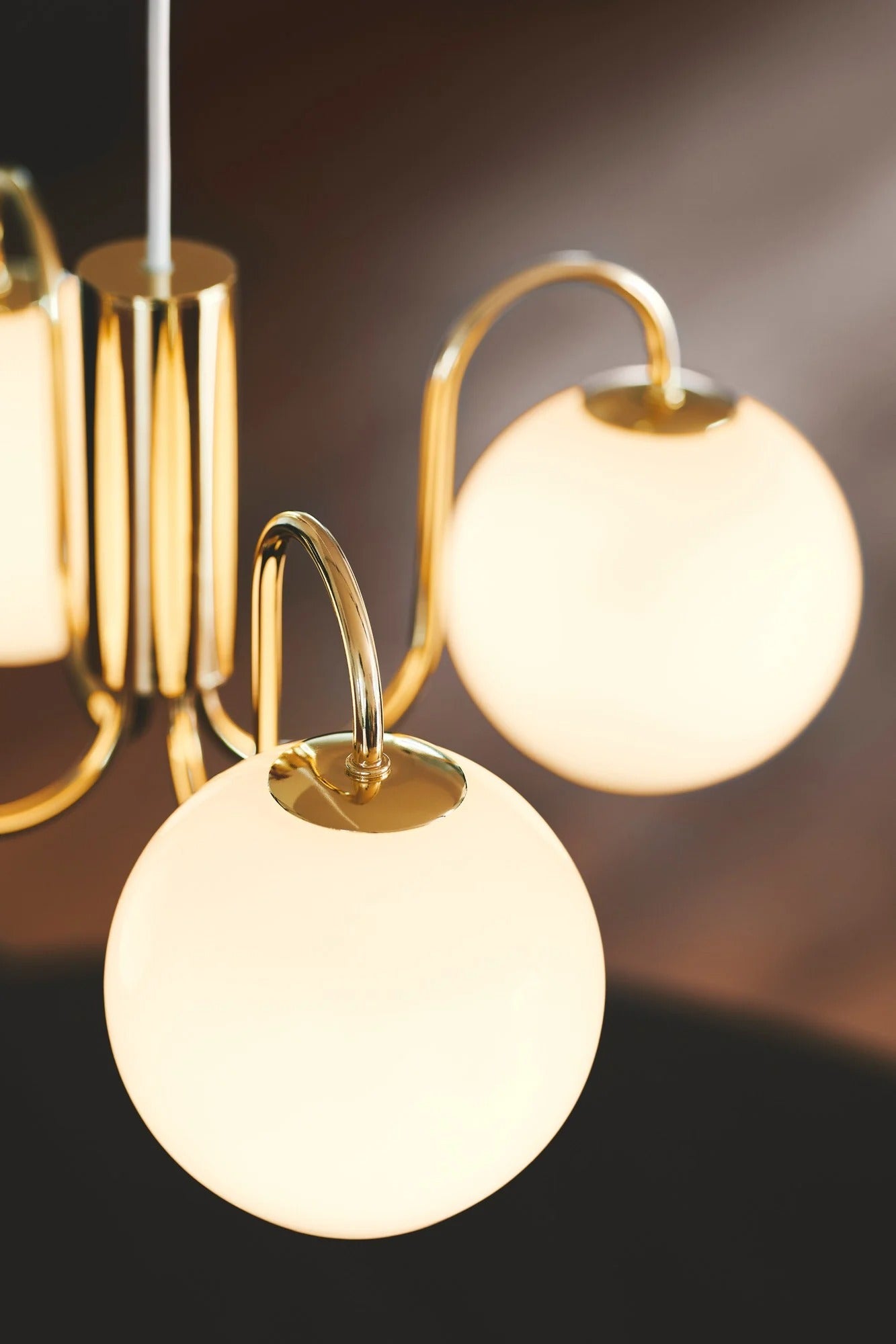 Suspension FRANCA 4-Spot métal laiton IP20 E14 - Nordlux, Intérieur