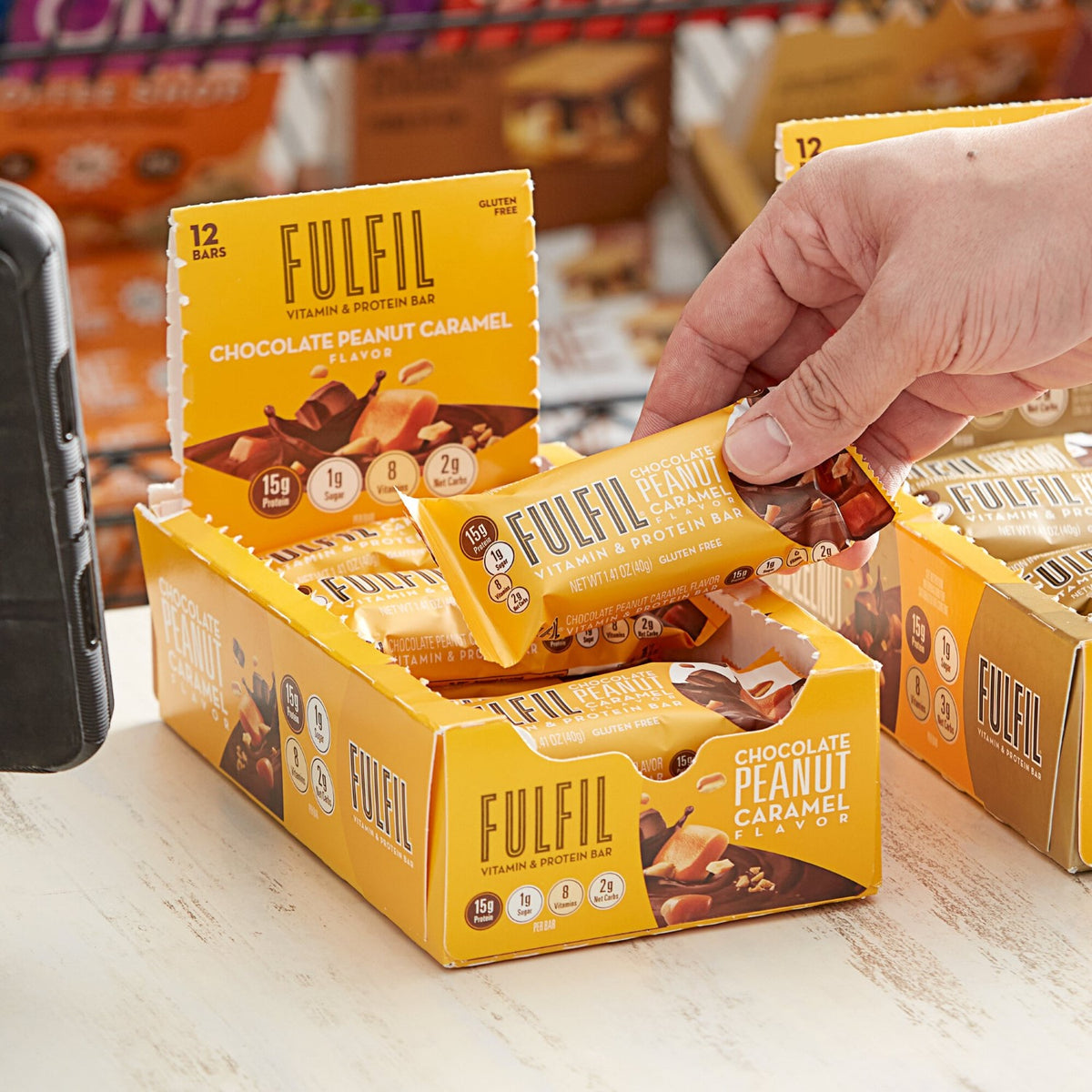 FULFIL Protein Bar Chocolate Peanut & Caramel 3x40g