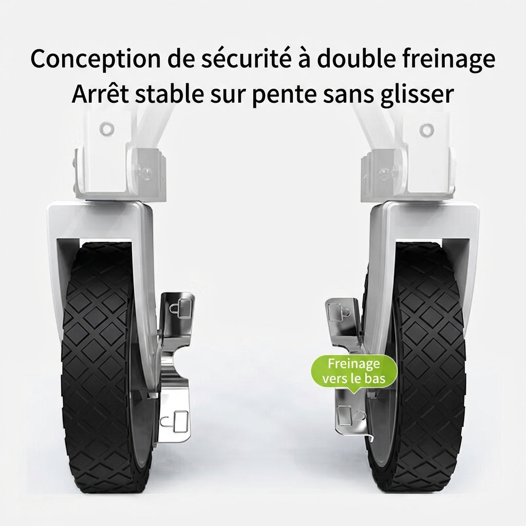 Ochama Chariot de camping pliable compact 127 L Jaune sable, Charge 200 kg, Capacité empilable 250 L, Roues pivotantes 360° à double frein, Rangement gain de place