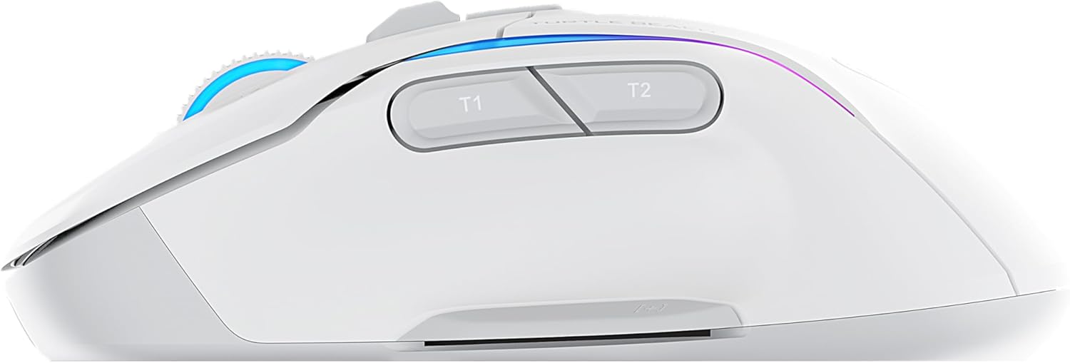 TURTLE BEACH Souris Gaming Sans Fil Kone II Air 2.4GHz & Bluetooth - 26000 DPI, 21 Boutons - Blanc