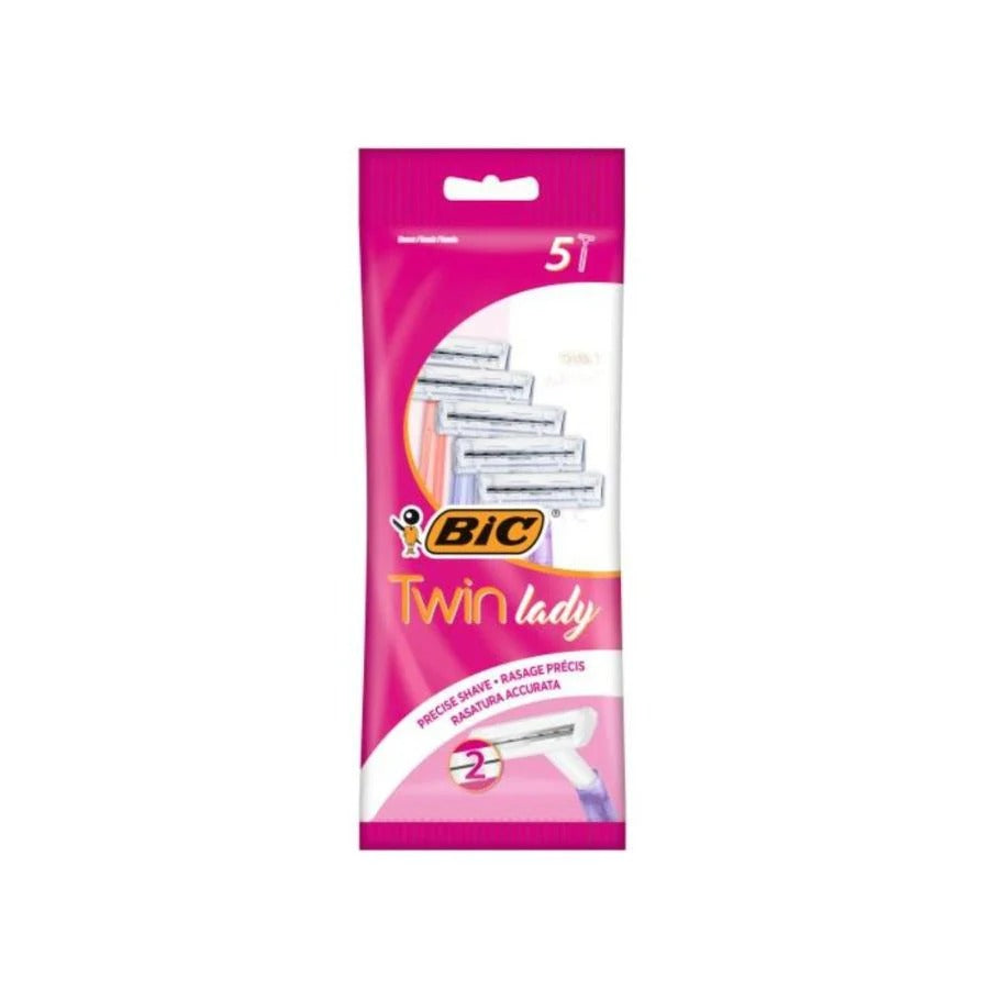 BIC Twin Lady Rasoirs - 5 pièces