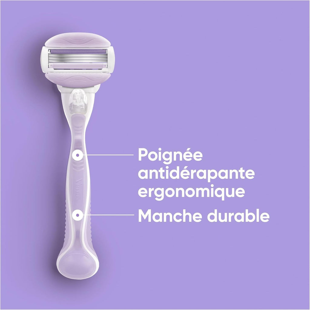 Gillette Venus ComfortGlide Breeze Recharges de Lames de Rasoir pour Femme Lot de 8
