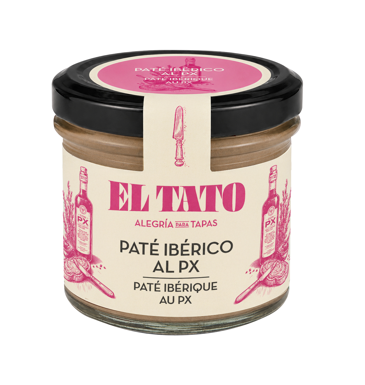 El Tato pâte ibérique au Pedro Ximénez 110g