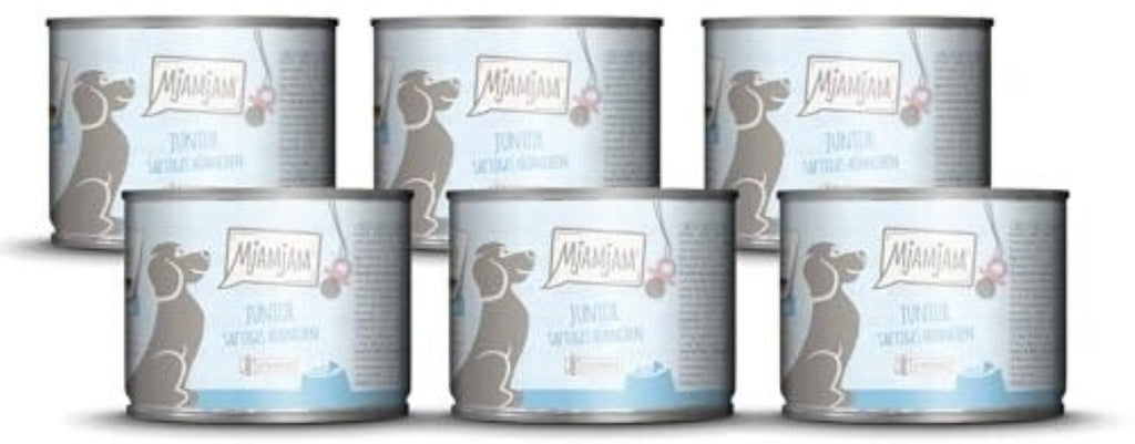 MjAMjAM Junior Nourriture humide pour chien poulet 200 g