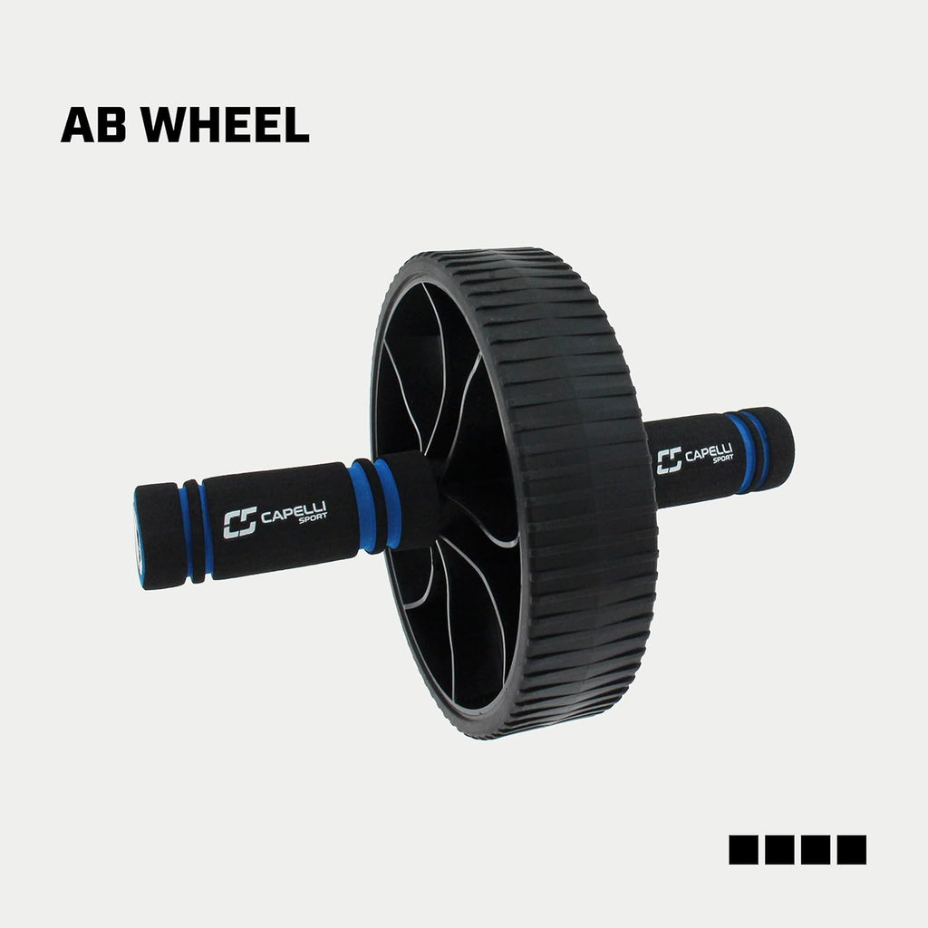 Capelli Sport roue AB, appareil d'entraînement de la force abdominale précis et de haute difficulté, conception de roue antidérapante, adapté à l'entraînement du tronc et de l'équilibre