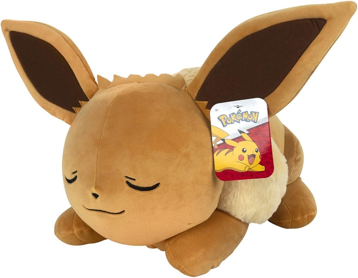 Pokémon Peluche Evoli Dormante 45cm