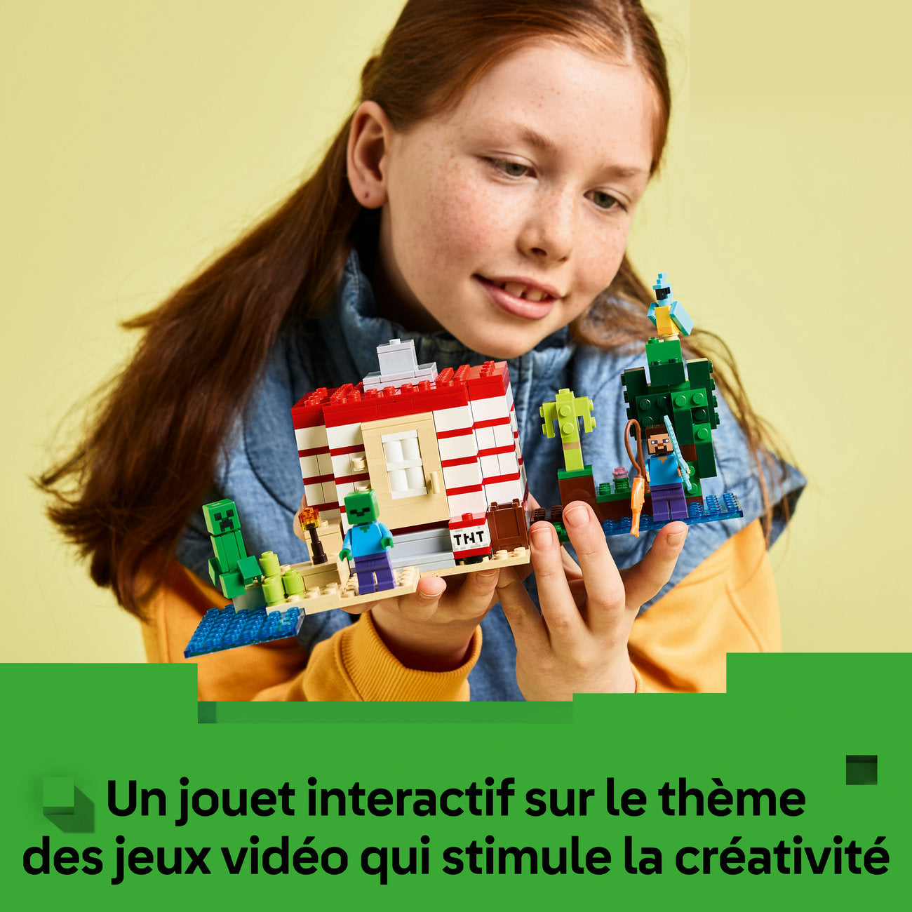 LEGO Minecraft 21275 La maison en TNT de la jungle