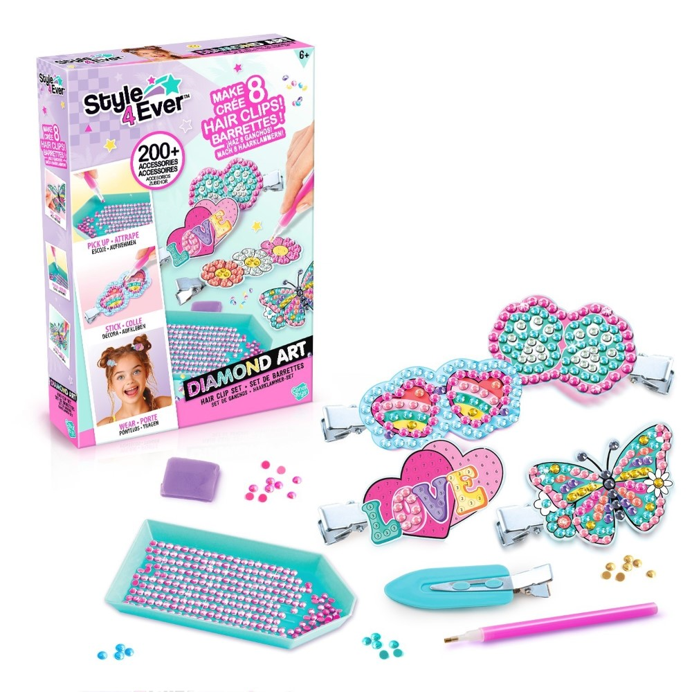 Canal Toys - Style 4 Ever - Set de barrettes Diamant Art - OFG 334