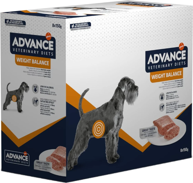 ADVANCE Aliment humide pour chien 8 x 150 g
