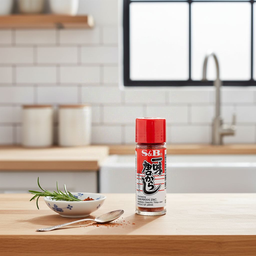 S&B Shichimi Togarashi - Mélange de sept épices, bocal de 15 g
