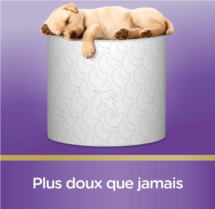 KLEENEX Papier toilette doux et matelassé 3 épaisseurs Blanc 18 rouleaux (3 x 6)
