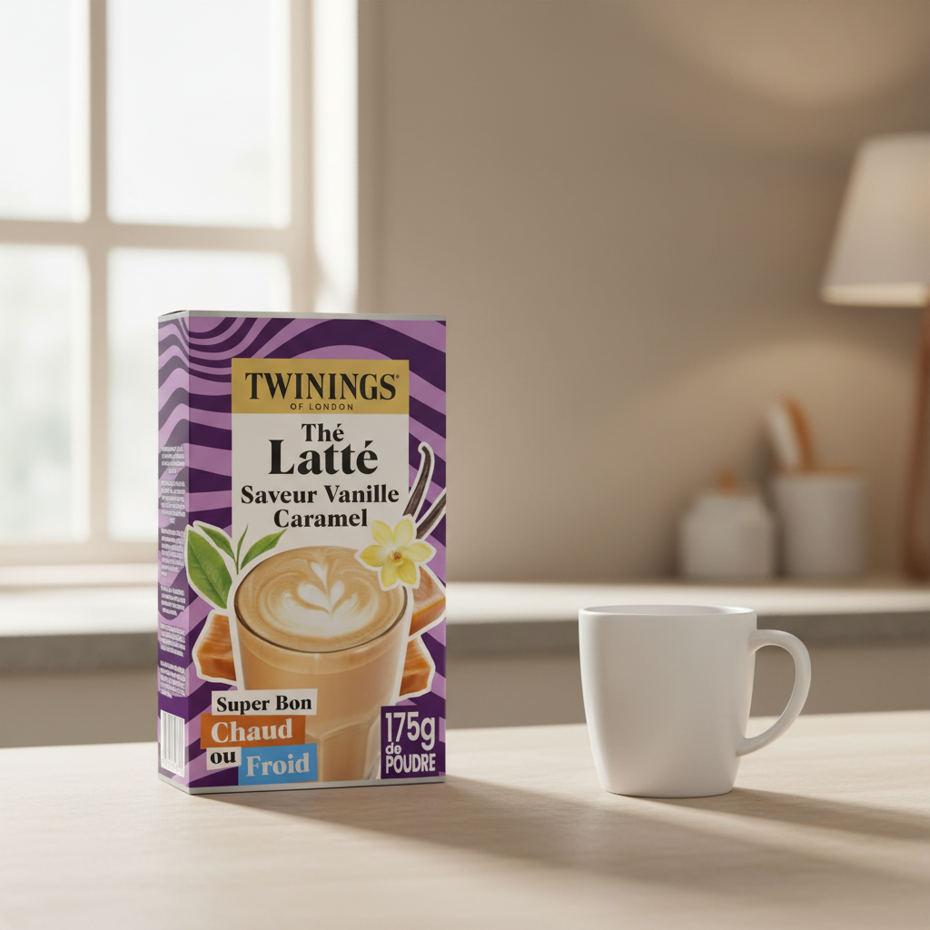 Twinings thé latte vanille caramel 175 g