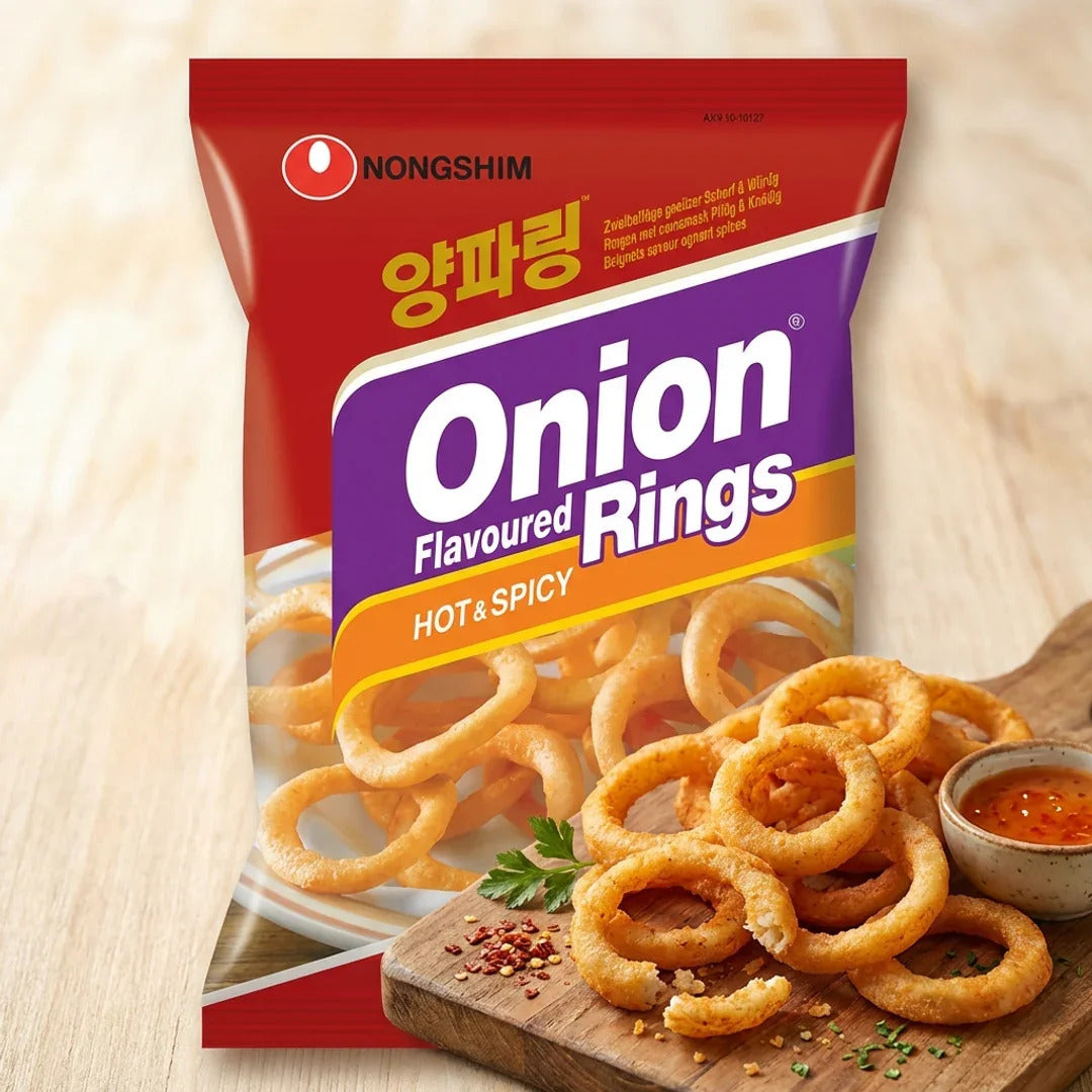 Nongshim Rondelles à l’oignon Piquantes 40 g