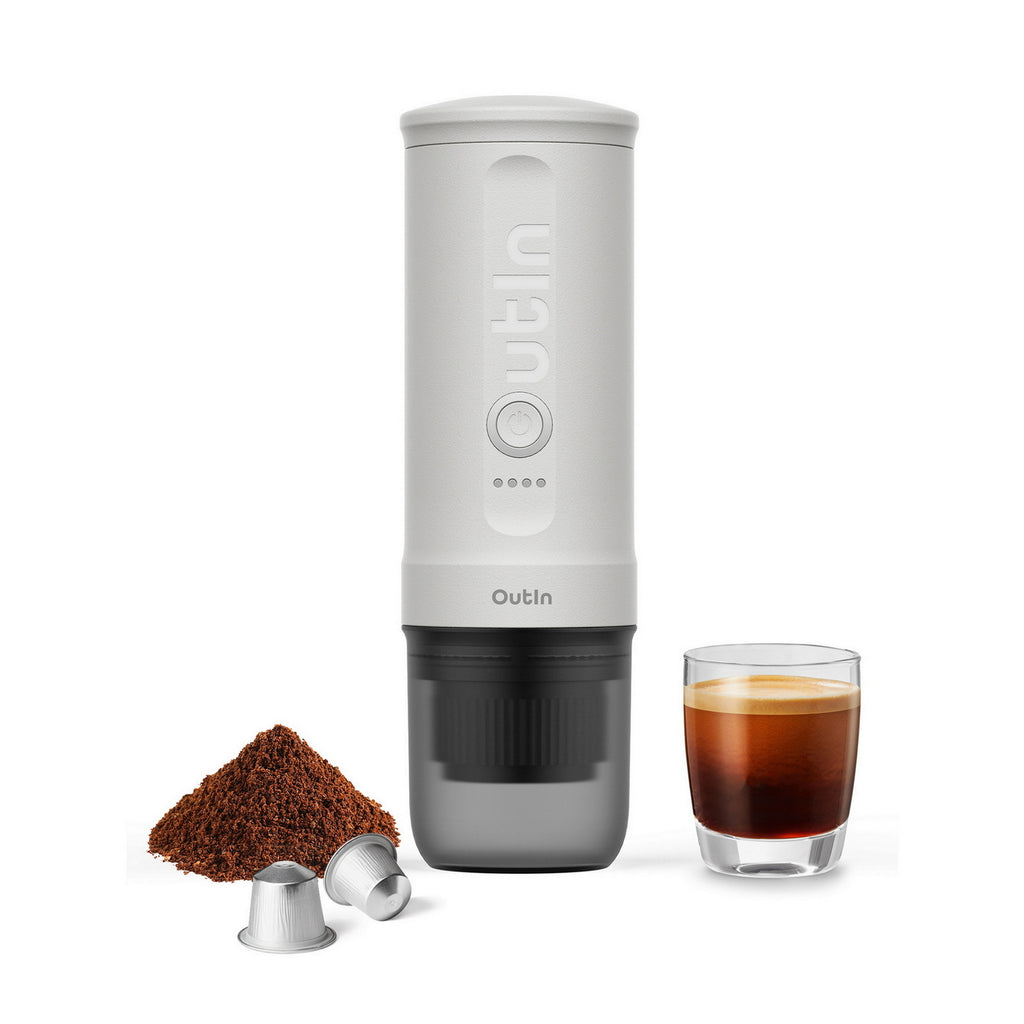 OutIn Nano Machine à Expresso Portable - Blanc Perle