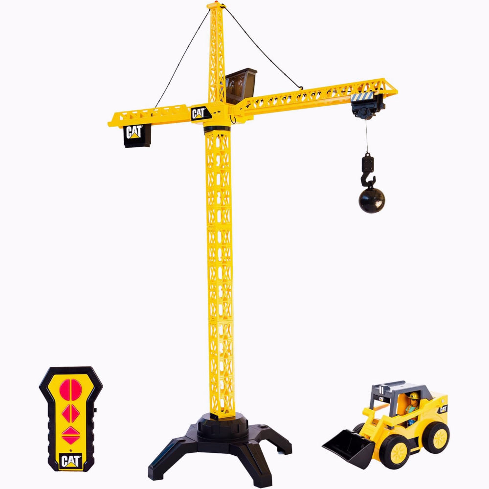 CAT Workforce Grue géante radiocommandée + figurine - 127 cm