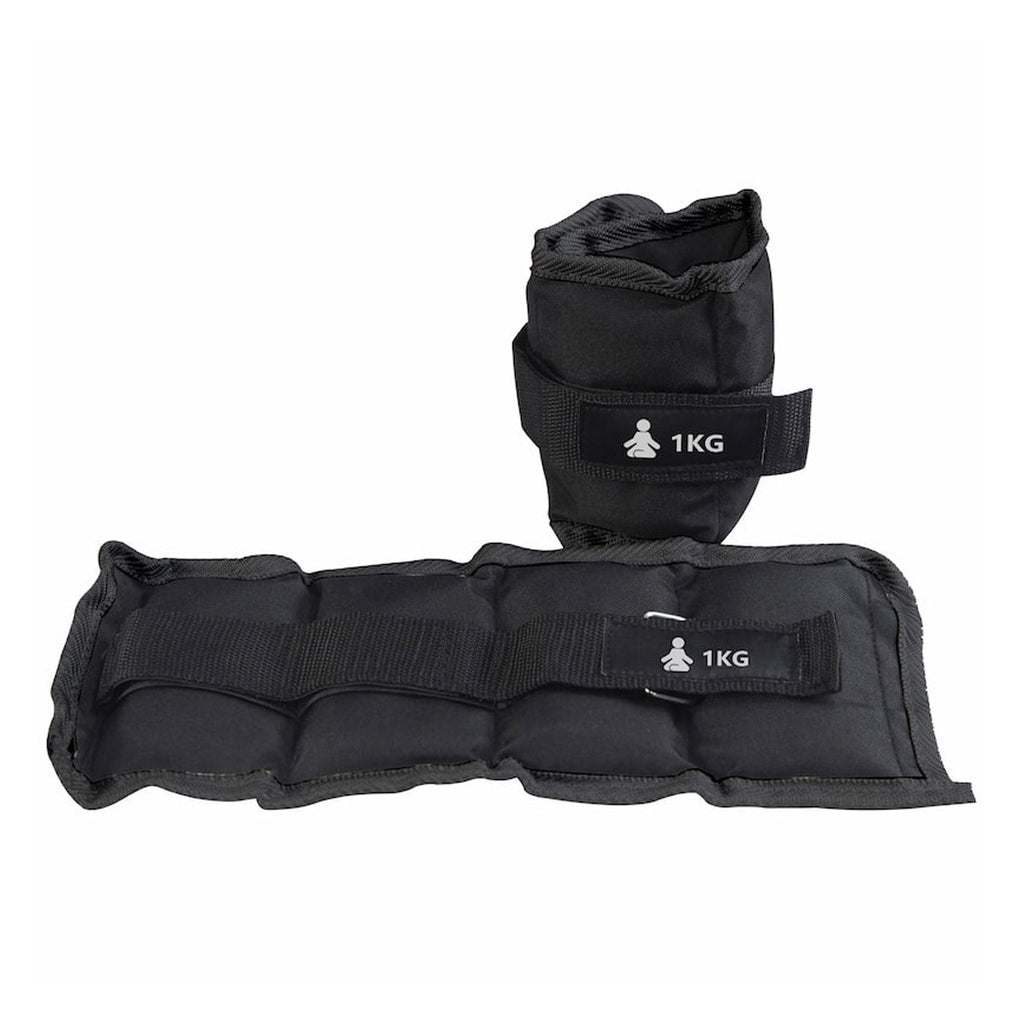 FITPADDY AKWW2X2BK Poids de Cheville/Poignet 1 kg Noir