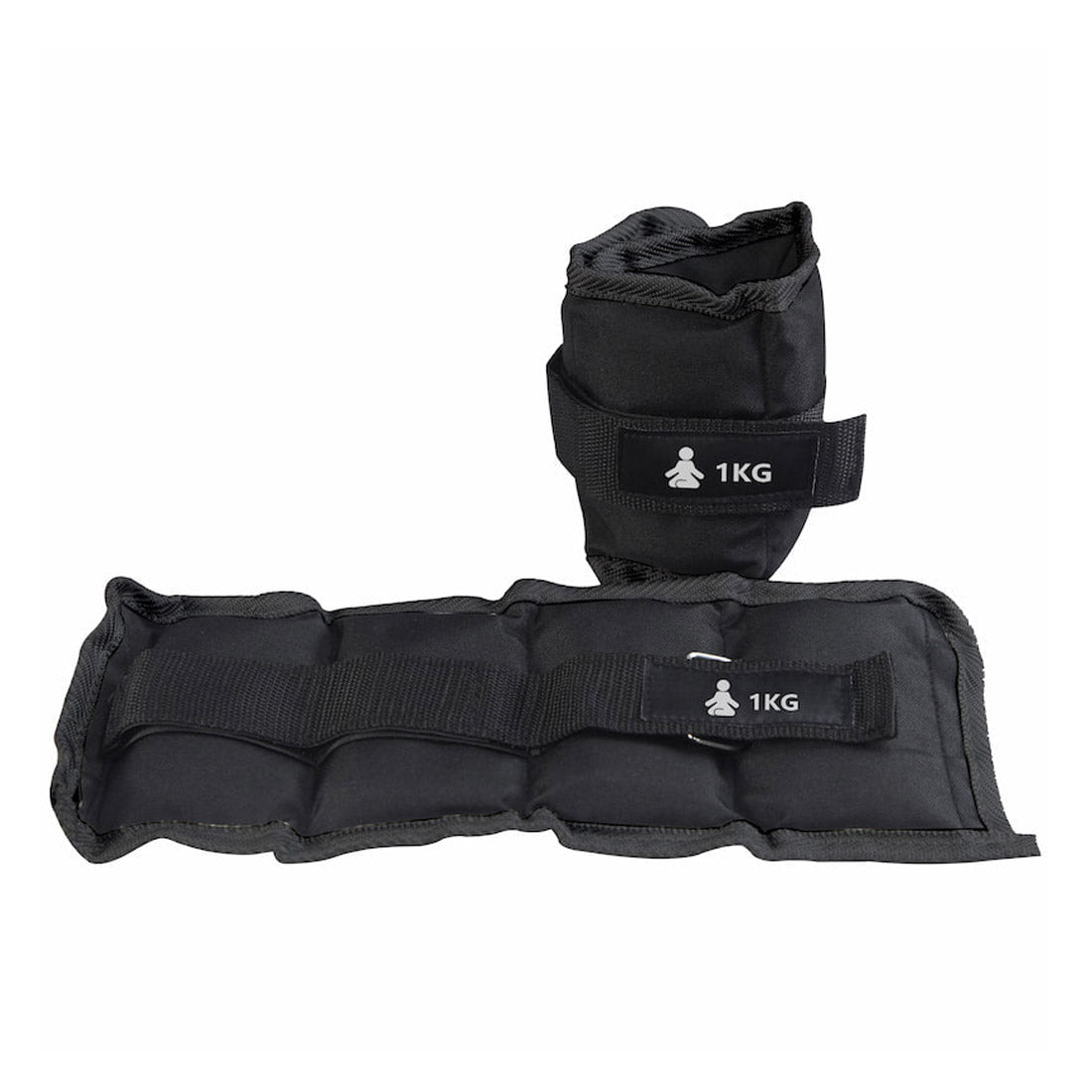 FITPADDY AKWW2X2BK Poids de Cheville/Poignet 1 kg Noir