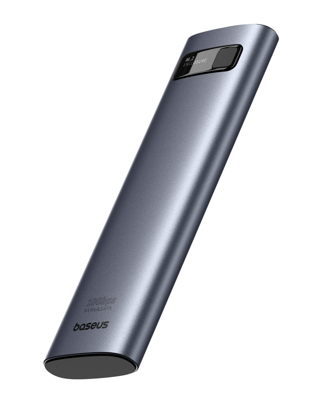 Boîtier SSD Baseus FlyJoy Series (M.2 NVMe et SATA) Gris Sidéral NEUF