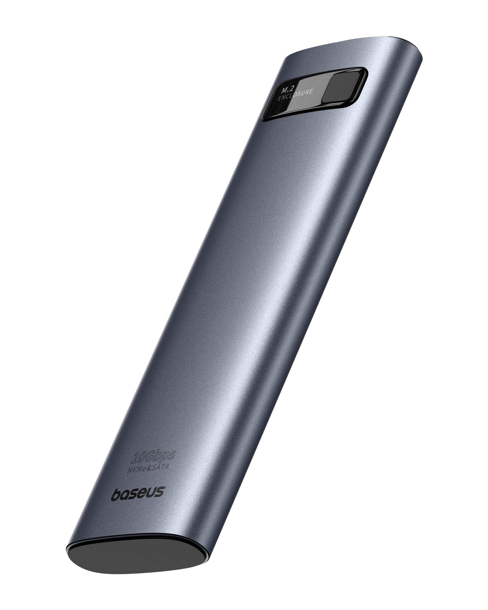 Boîtier SSD Baseus FlyJoy Series (M.2 NVMe et SATA) Gris Sidéral NEUF