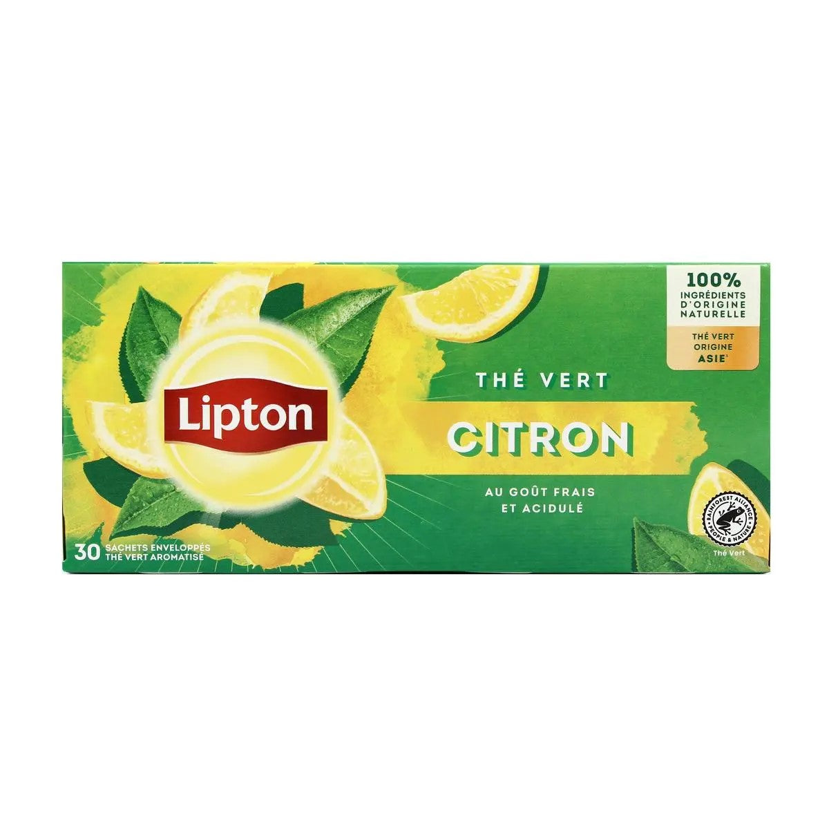 Lipton Thé vert citron x30 48 g