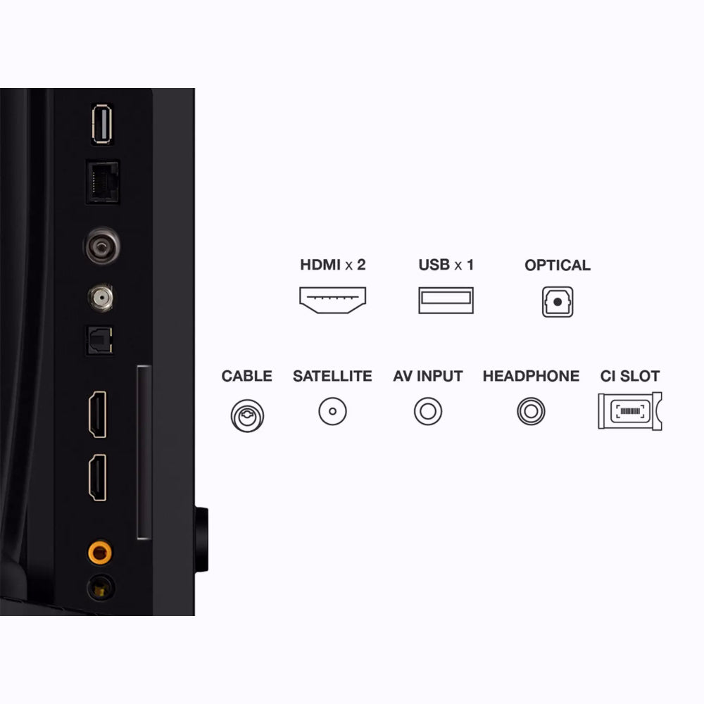 TCL 32V5C - 32 pouces - Full HD QLED - 2025