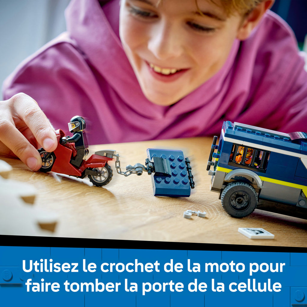 LEGO City 60479 Le fourgon pénitentiaire