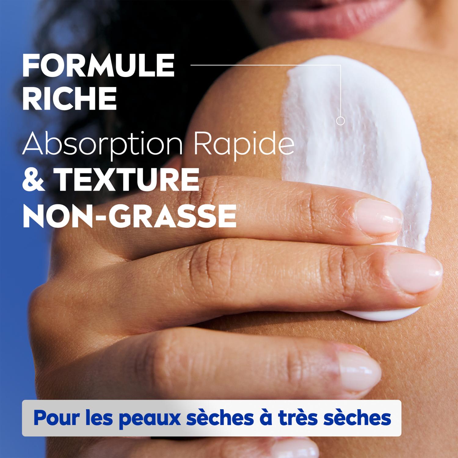 Nivea Lait Corps Crème Nourrissant Peaux Très Sèches 625 ml