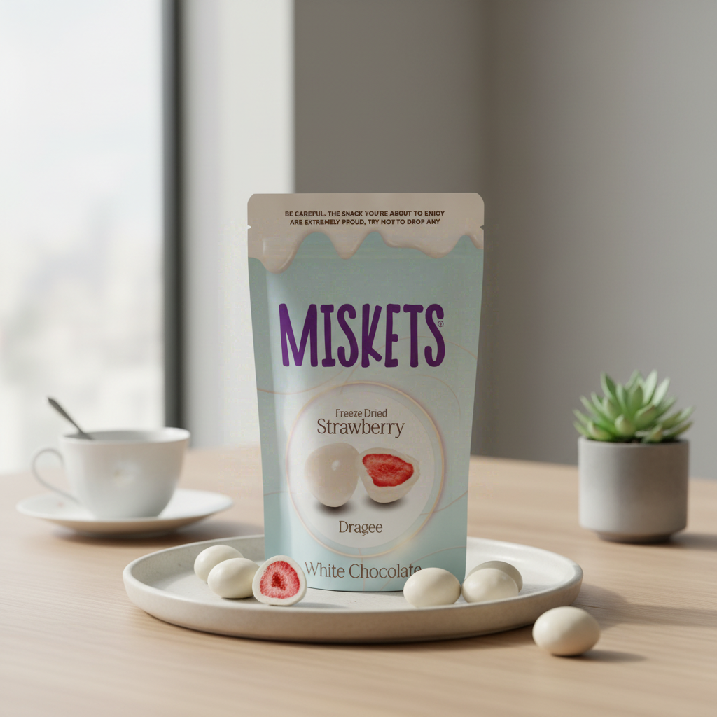 TR Miskets Cornet Chocolat blanc 80 g