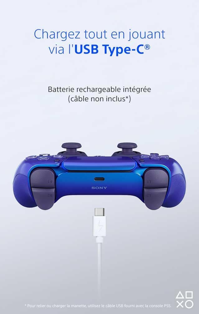 Sony Manette PS5 sans fil Dualsense - Chroma Indigo