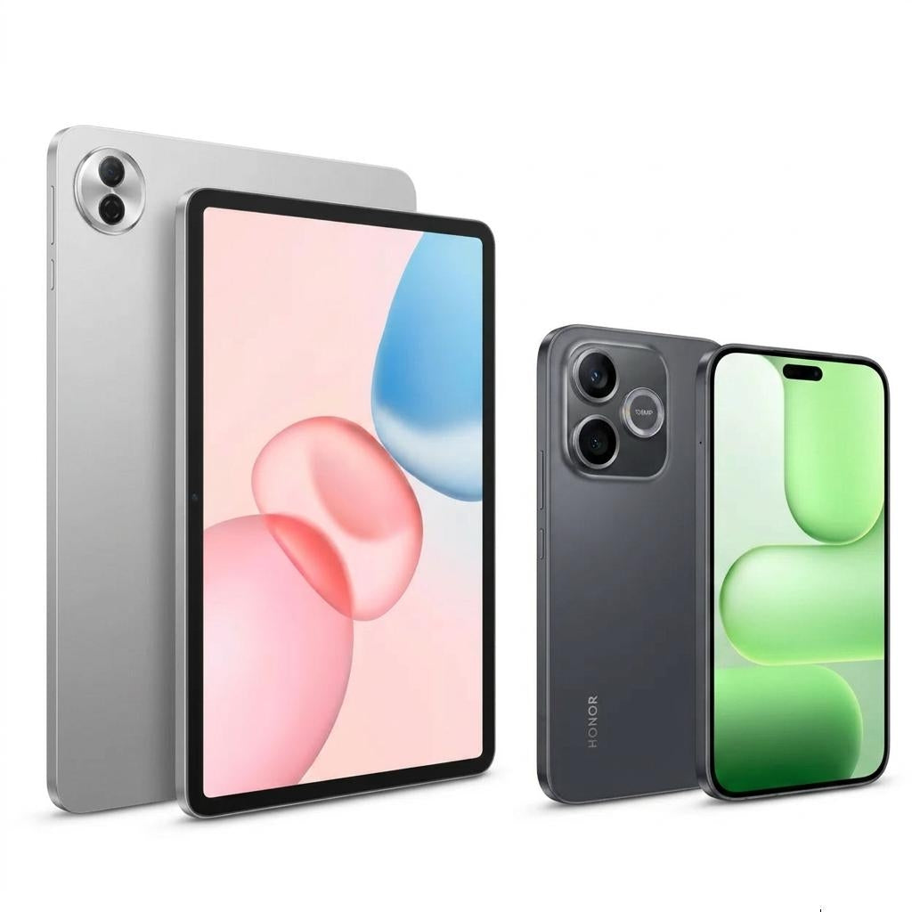 Pack Combo HONOR | Smartphone HONOR 600 Lite 8 Go + 128 Go Noir Velours + Tablette HONOR Pad 10 12,1 Pouces WiFi 256 Go Gris