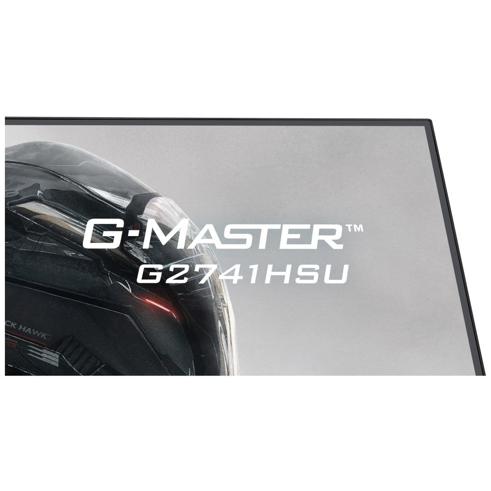 IIYAMA Passez à la vitesse supérieure avec le moniteur G2741HSU Black Hawk, avec technologie de dalle IPS et 1 ms MPRT