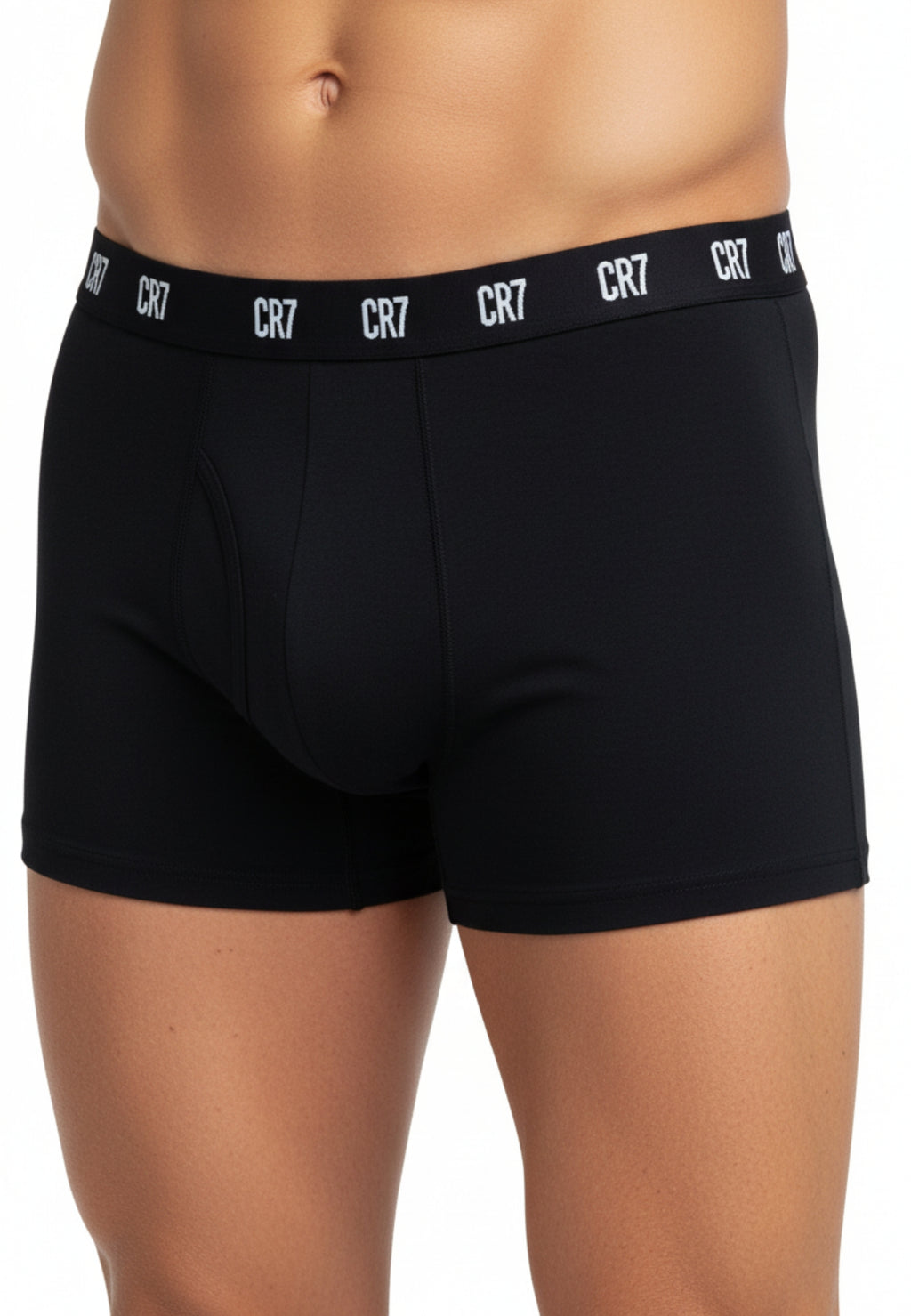 CR7 Lot de 5 Boxers Basiques Noir