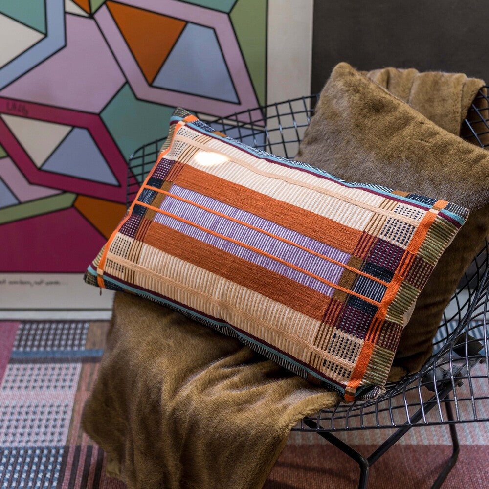 Vivaraise Liwen Plaid café - 140 x 180 cm